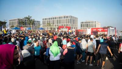 «كايرو فستيفال سيتي» تستضيف ماراثون رياضي احتفالًا بمرور 10  سنوات على تأسيس “CairoRunners”