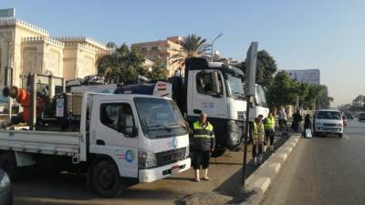 القابضة للمياه: انطلاق معدات القاهرة والجيزة للصرف الصحى استعدادا لأمطار اليوم