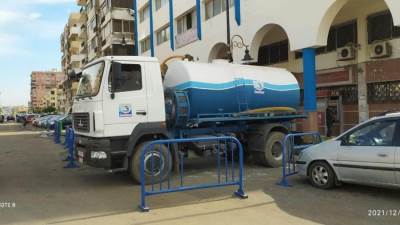 مياه القناة ترفع درجة الاستعداد وحالة الطوارئ لمواجهة الأمطار 