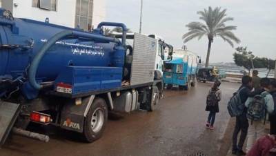 استمرار حالة الطوارئ.. «شركة مياه البحيرة» تستعد لموجة الامطار