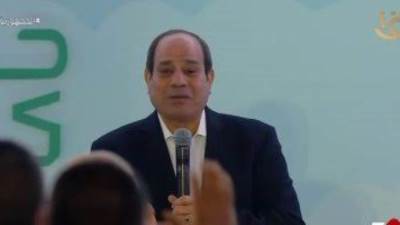 السيسي:الدولة تحتاج 70 تريليون جنيه لتحقيق طفرة تنموية