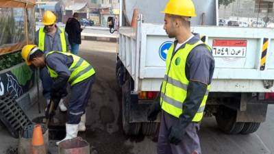 رفع حالة التأهب بشركات المياه بالقاهرة والجيزة  مع توقعات بسقوط أمطار 