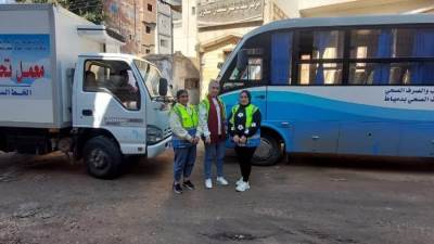 مياه دمياط: قافلة مائية شاملة بقرية كفر سليمان مركز كفر سعد ضمن المبادرة الرئاسية«حياة كريمة»