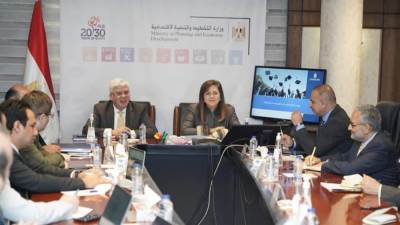 وزيرا التخطيط والتعليم العالي يناقشان عددًا من الملفات المشتركة