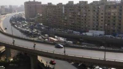 محافظة الجيزة : غلق كلي لكوبري الملك فيصل في الإتجاة القادم من ميدان الجيزة وشارع السودان