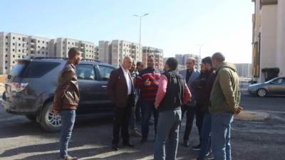 جولة تفقدية لمسئولي «الإسكان» بوحدات «سكن كل المصريين» بالعاشر من رمضان