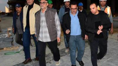  جولة تفقدية لنائب رئيس «المقاولون العرب»لأبراج مدينة العلمين 