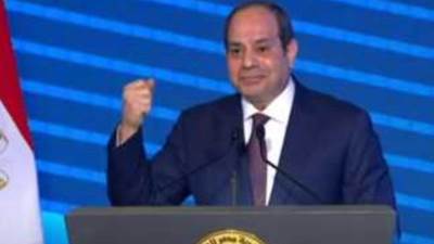 السيسي: المشروعات القومية التى تمت أدت إلى نمو إيرادات الدولة ولا علاقة لها بغلاء المعيشة
