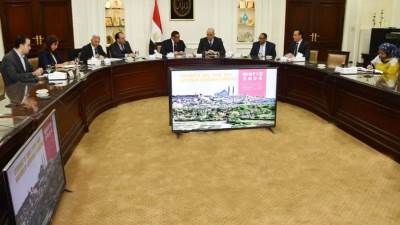وزيرا الإسكان والتنمية المحلية يستعرضان التحضيرات لاستضافة مصر للمنتدى الحضرى العالمى 