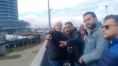 مسئولو " الإسكان " في جولة تفقدية بمشروعات مدينة العلمين الجديدة