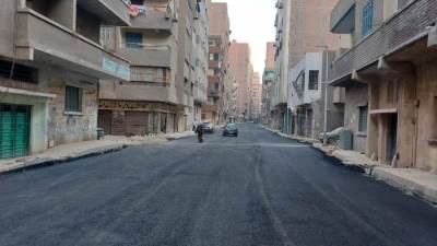 محافظ الجيزة: رصف وتطوير ١٥ شارع حيوي بحي العمرانية لتسهيل حركه سير المواطنين 