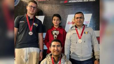 فريق «ERT» يفوز بالمركز الأول في بطولة كارتنج اوتوفرووم