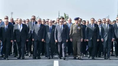 بحضور السيسي .. تشييع جنازة المهندس شريف  إسماعيل رئيس وزراء مصر السابق