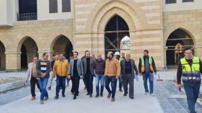 مساعد وزير الإسكان  يتفقد مشروع تطوير «منطقة سور مجرى العيون» 