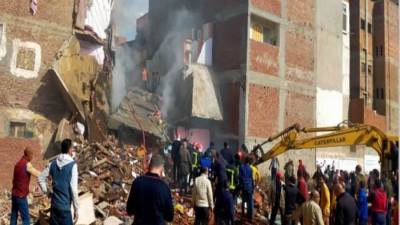 صحة البحيرة: ارتفاع عدد ضحايا انهيار منزل بدمنهور إلى 6 وفيات و23 مصابًا