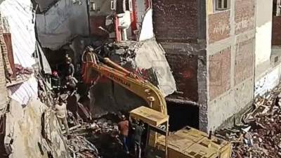 لجنة لفحص العقارات المجاورة لعقار حادث انفجار اسطوانه غاز بالبحيرة 