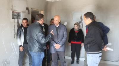 رئيس جهاز العاشر من رمضان يتفقد الخدمات الاقليمية بمشروع سكن كل المصريين 