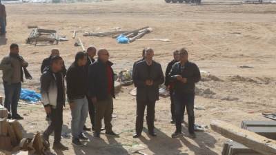 رئيس جهاز «العاشر من رمضان» يتفقد أعمال منطقة الخدمات بـ«سكن لكل المصريين»