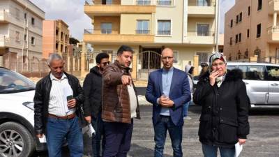 جولات مكثفة لرئيس جهاز القاهرة الجديدة لمشروعات الاسكان  بالتجمع الثالث