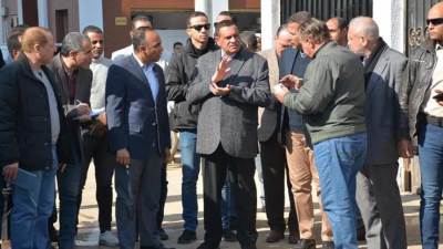 وزير التنمية المحلية يتفقد مشروعات «حياة كريمة» بمركز ملوي  بالمنيا