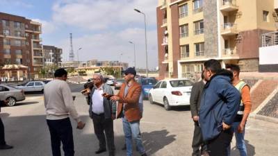 جولة موسعة لرئيس جهاز  القاهرة الجديدة لمشروعات الطرق والاسكان 