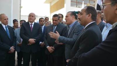 وزير التنمية المحلية ومحافظ قنا يفتتحان محطة صرف صحي نقادة بتكلفة 275 مليون جينه