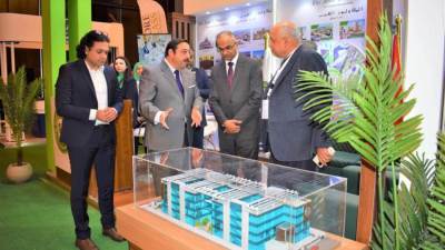 نائب وزير الإسكان  يتفقد منتدى إدارة المرافق والمنشآت المصرية والذى يُعقد فى نسخته الرابعة