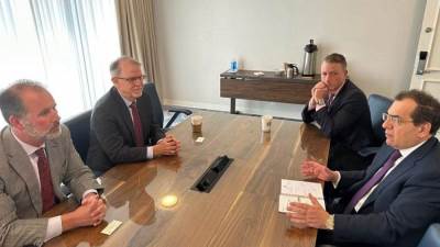  شركة «EOG Resources» الأمريكية تتطلع للاستثمار لأول مرة في مصر في مجال البحث والاستكشاف عن البترول والغاز 