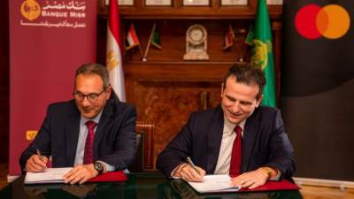 «ماستر كارد» تجدد شراكتها مع بنك مصر لتعزيز المدفوعات الرقمية في مصر