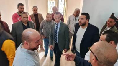 مساعد وزير الإسكان يتفقد سير العمل بمشروع إنشاء 74 برجا سكنيا بحدائق أكتوبر