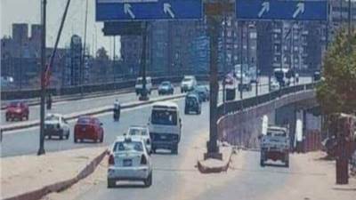 بدءا من اليوم .. غلق جزئي لكوبري أحمد عرابي بالجيزة لمدة 7 أيام