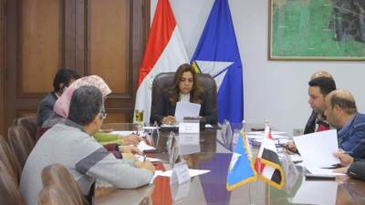 محافظ دمياط تتابع الموقف التنفيذى لمشروعات الخطة الاستثمارية للعام المالى الجارى 