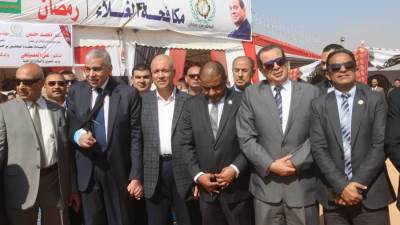 بحضور وزير التموين ورئيس الجهاز .. افتتاح معرض أهلا رمضان بمدينة العاشر 