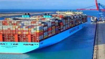 معدلات قياسية لتداول الحاويات والسفن بميناء الأسكندرية خلال شهر مارس الماضي