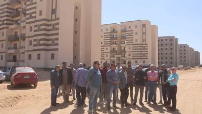 رئيس جهاز العاشر فى جولة تفقدية موسعة لمشروعات «سكن لكل المصريين» بالمدينة