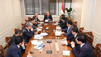 وزير الإسكان يتابع  الموقف التنفيذي لمشروع منطقة الأعمال المركزية بالعاصمة الإدارية الجديدة