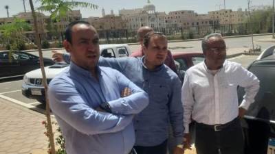 رئيس جهاز الشروق يتابع أعمال رفع كفاءة وتطوير مدخل السويس 2 