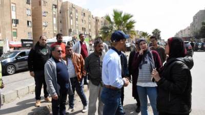 رئيس جهاز مدينة القاهرة الجديدة يتفقد الأعمال الجارية بالمشروعات السكنية وأعمال المرافق والتطوير بالمدينة