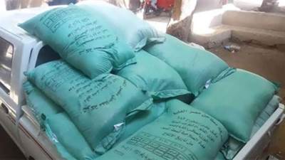 محافظة الجيزة :ضبط 14 طن دقيق مدعم قبل بيعها بالسوق السوداء بالعياط