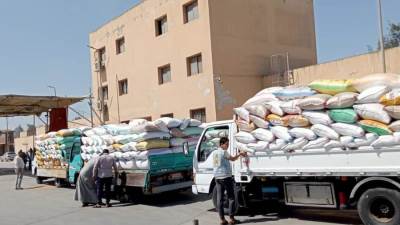 بدء توريد القمح بالصوامع بمركز ومدينة دسوق بكفر الشيخ