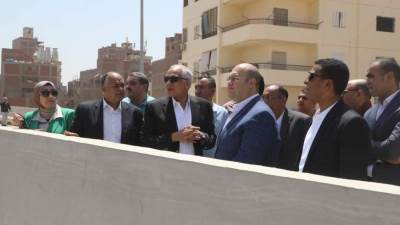 خلال جولة تفقدية .. محافظ الجيزة يعاين محاور البراجيل وناهيا وعرابي وشريف اسماعيل 