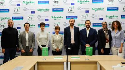 «شنايدر إلكتريك» توقع مذكرة تفاهم مع شركةYouthinkgreen Egypt   لتصبح الشريك التكنولوجي لبرنامج ClimAccelerator لتسريع الأعمال