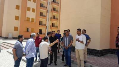 جولة تفقدية لرئيس جهاز سوهاج الجديدة لمنطقة ١٣٨ ومنطقة ٥٠ عمارات اسكان اجتماعى