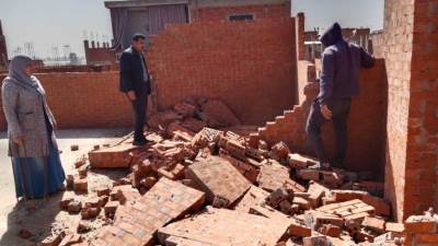 محافظ المنوفية : البدء في تنفيذ المرحلة الاولى من الموجة الـ 21 لإزالة التعديات على الأراضى الزراعية