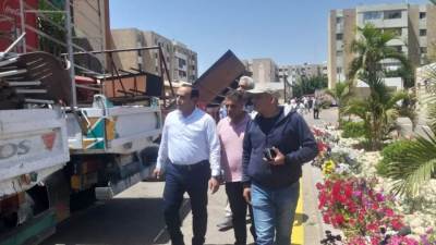 حملات مكثفة بالشروق لرفع الاشغالات ومواجهة العشوائية 