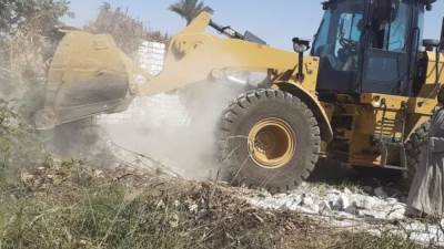 تنفيذا لأعمال الموجة الـ 21 ... إزالة 20 حالة تعد بمركز ديرمواس بالمنيا خلال حملات مكبرة