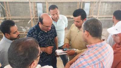 رئيس جهاز سوهاج الجديدة يقوم بجولة موسعة لمتابعة سير العمل بالمشروعات الجاري تنفيذها بالمدينة