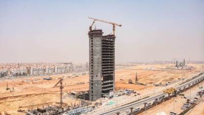 «انفنتي تاور» يسجل أعلى معدلات تطور بالإنشاءات لبرج متعدد الاستخدامات  بالعاصمة الإدارية