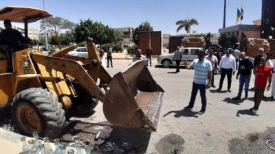 رئيس جهاز الشروق يشن حملة إزالة فورية لمخالفات البناء ورفع الإشغالات