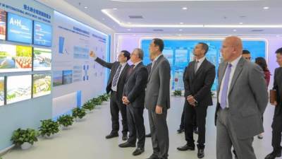 اقتصادية قناة السويس: 7مليار دولار استثمارات  Energy China لإنتاج الهيدروجين الأخضر بمنطقة السخنة المتكاملة